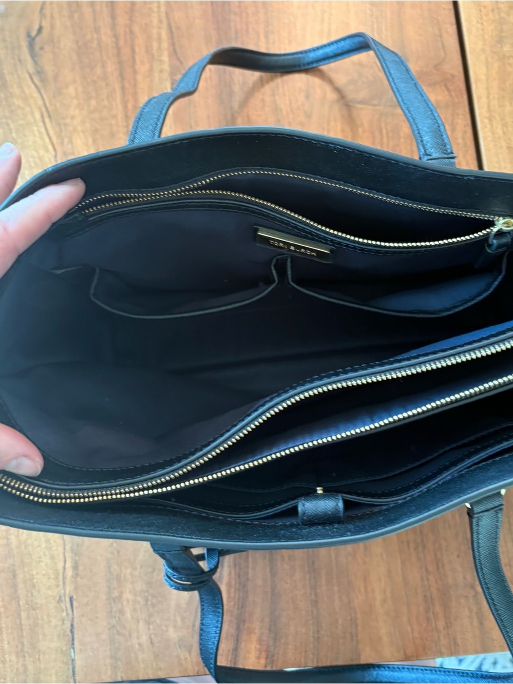 Tory Burch Black Tote - Picture 5 of 7